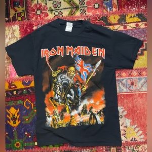 Iron Maiden Band Tour Shirt 2012 North America Tour
